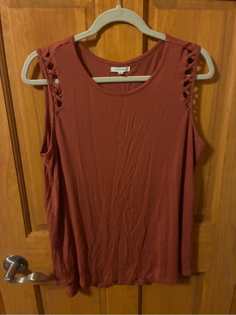 Maurices Crisscross Shoulder Tank Top